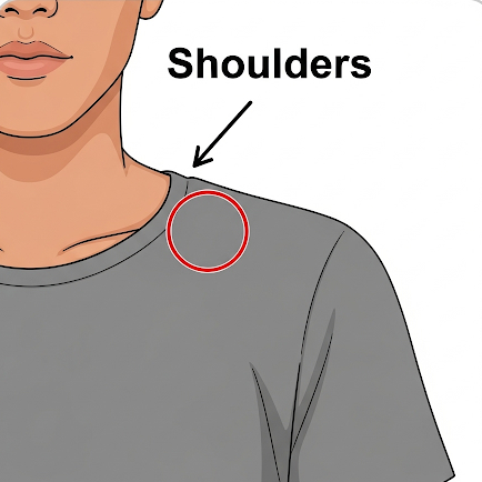 shoulders